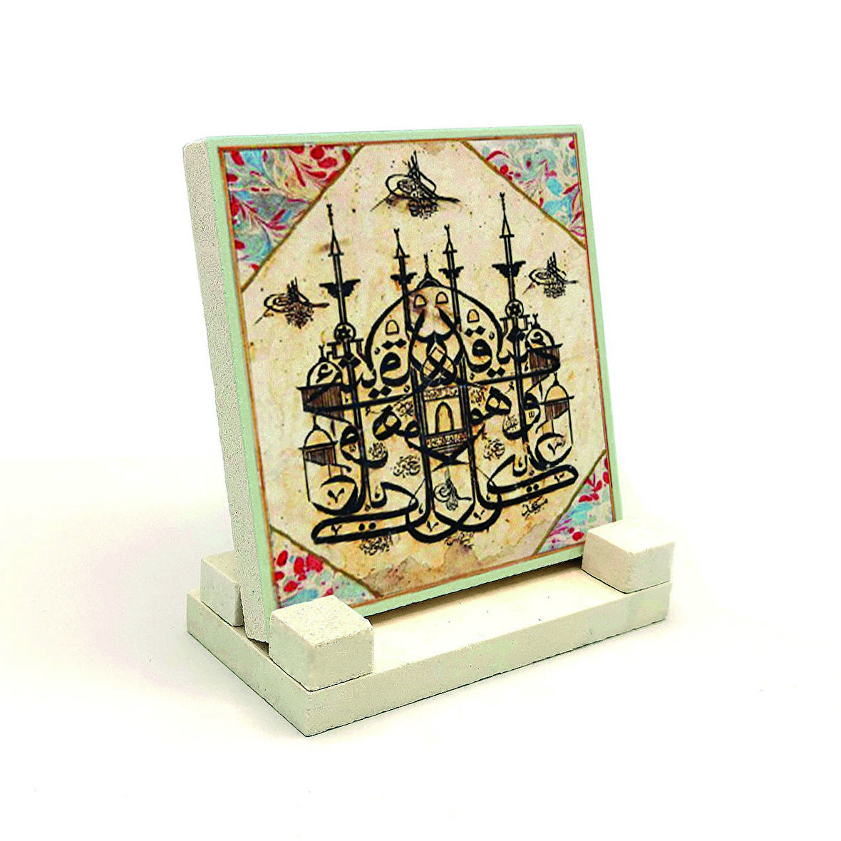 “O’nun her şeye gücü yeter.” [Mülk 1]Yazılı Doğaltaş Masaüstlük